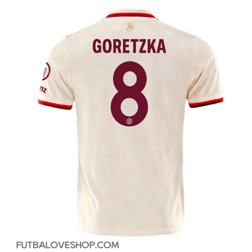 Dres Bayern Munich Leon Goretzka #8 Tretina 2024-25 Krátky Rukáv